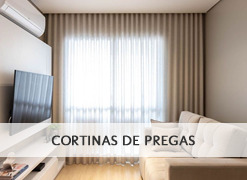 Cortinas de pregas