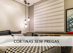 Cortinas sem pregas