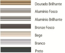 Cores de box para banheiro Blindex